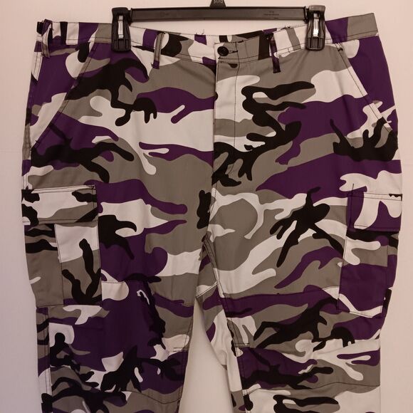 Rothco Military Size XXL Camouflage BDU Fatigue Tactical Combat Pants - Picture 2 of 7